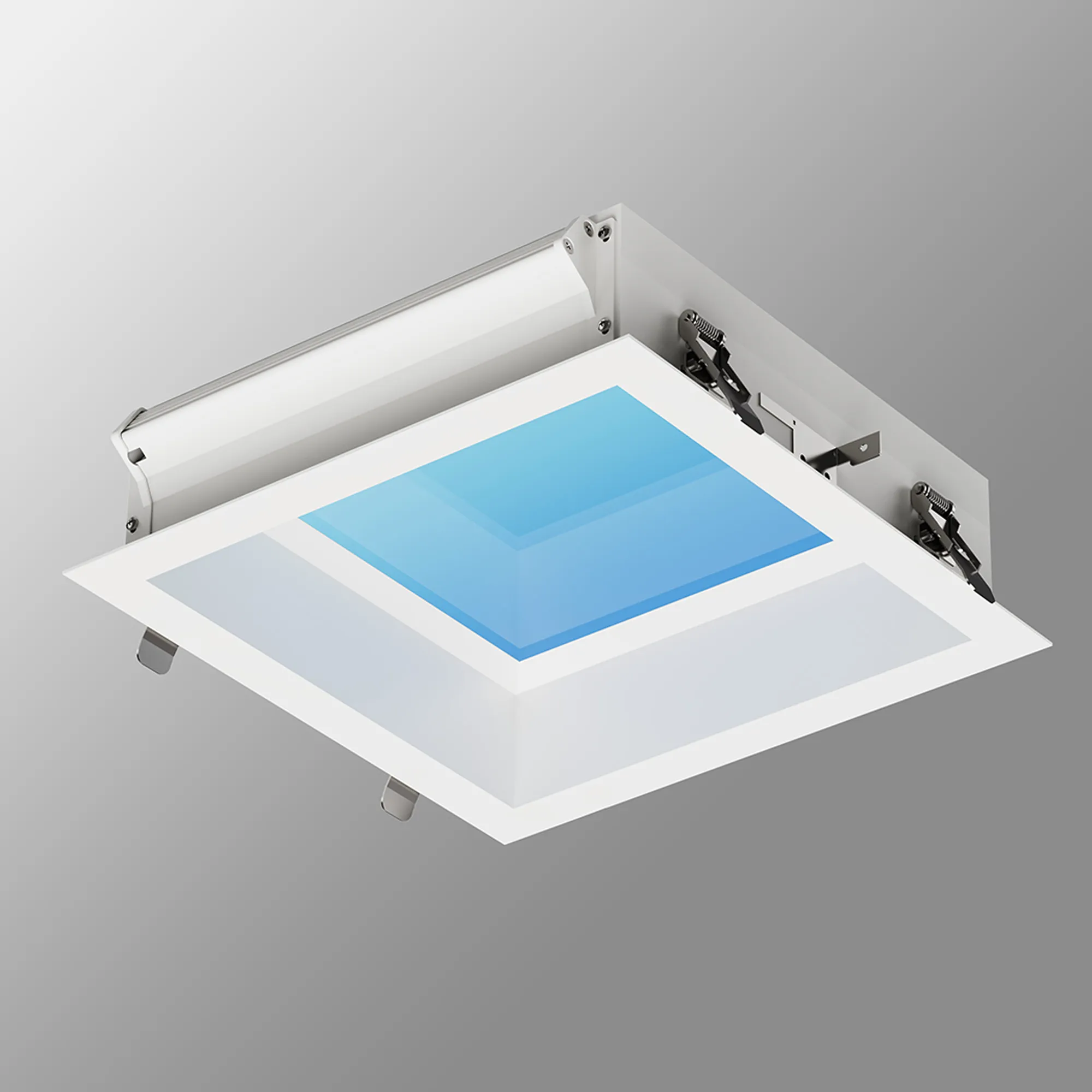 Blue Sky Recessed Ceiling Luminaires Mantra Fusion Square/Rectangular Recess Ceiling